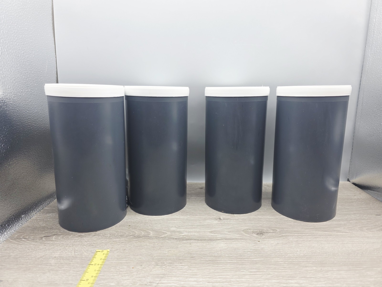 Lot Of 4.    Jatco Concrete Test Cylinder with Lid, 4 X 8"