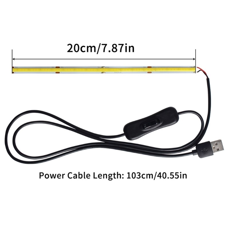 3D Printer Led Lighting For 3D Printer USB LED Light Easy Installation 20CM