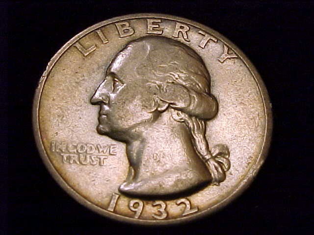 1932-S Washington Quarter, Very Fine to Extra Fine Grade.