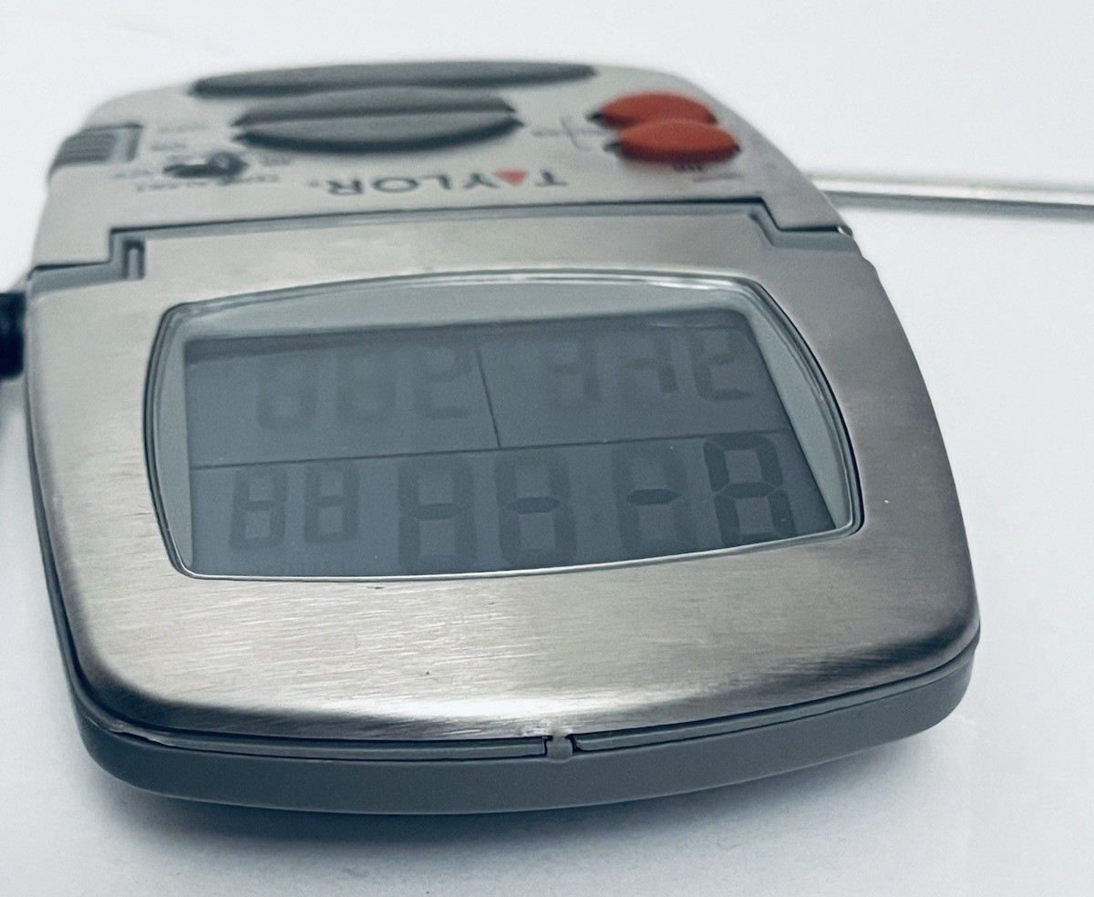Cooking Thermometer Taylor Digital Probe Programmable