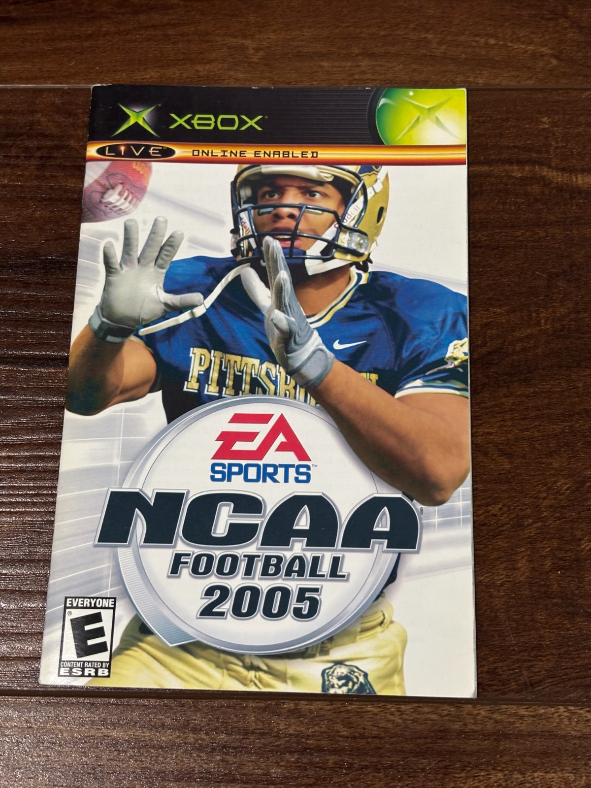 NCAA 2005 Football College 05 XBOX Instruction Manual Only