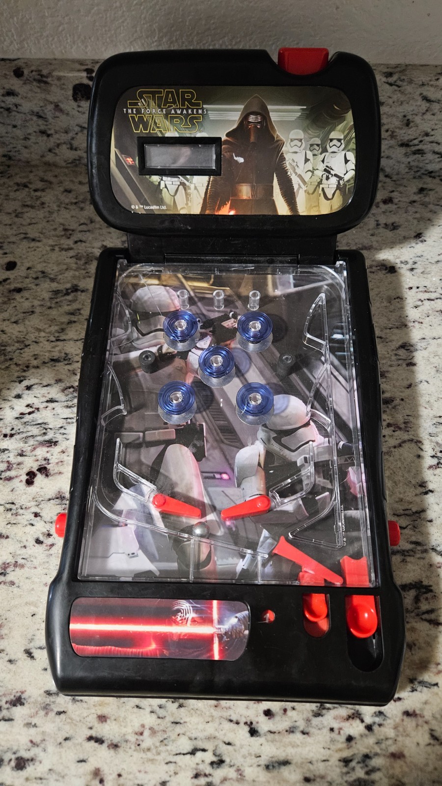 Star Wars "The Force Awakens" Table Top Electronic Pinball (2009)
