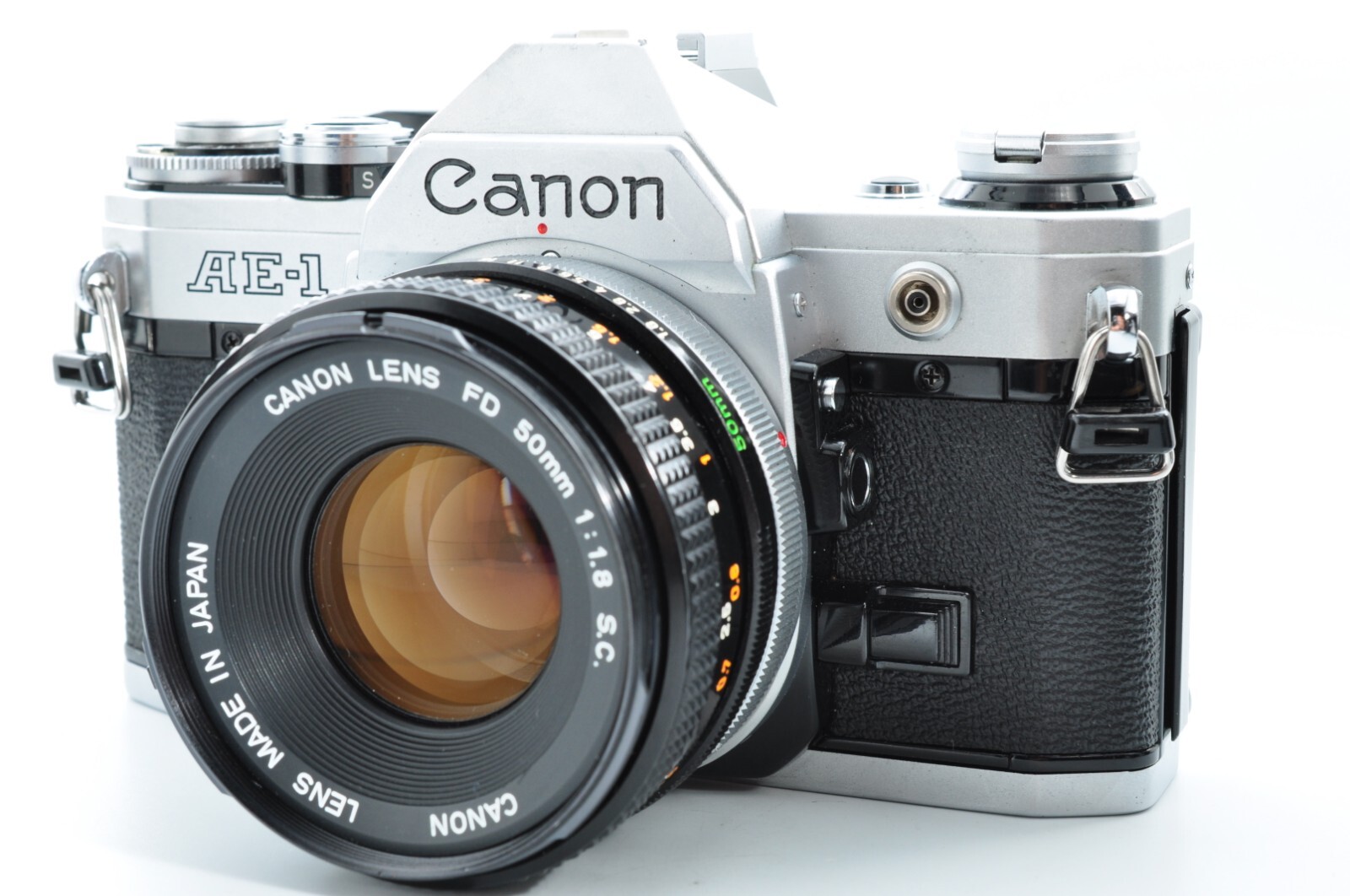 [Excellent+] Canon AE-1 SLR Film Camera w/ Canon Lens FD 50mm F1.8 S.C. 10741_1