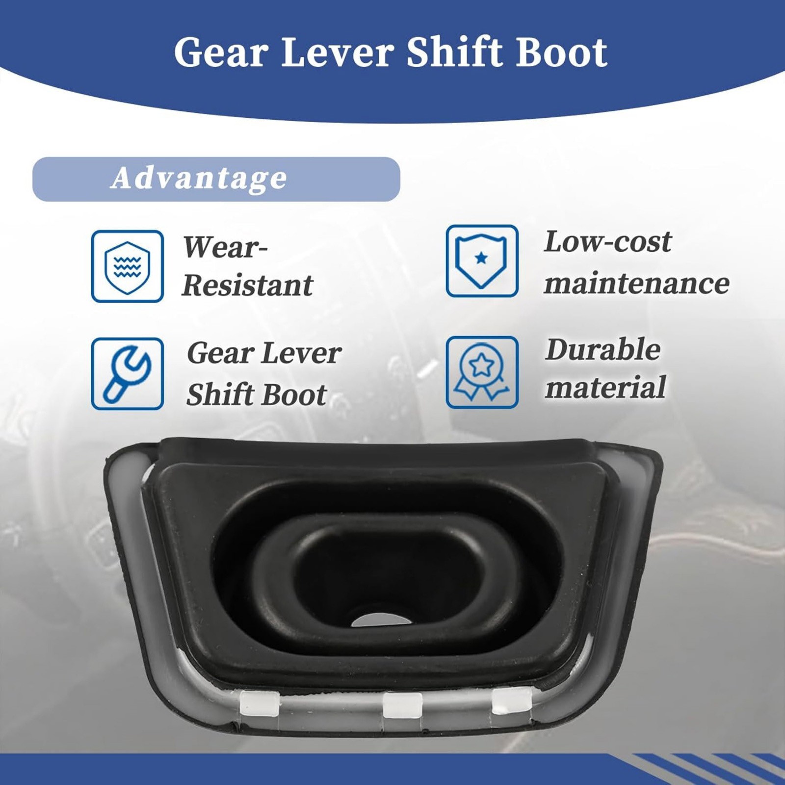 68400287AA Gear Shift Lever Boot Replacement For Ram Pickup Truck 1500-3500
