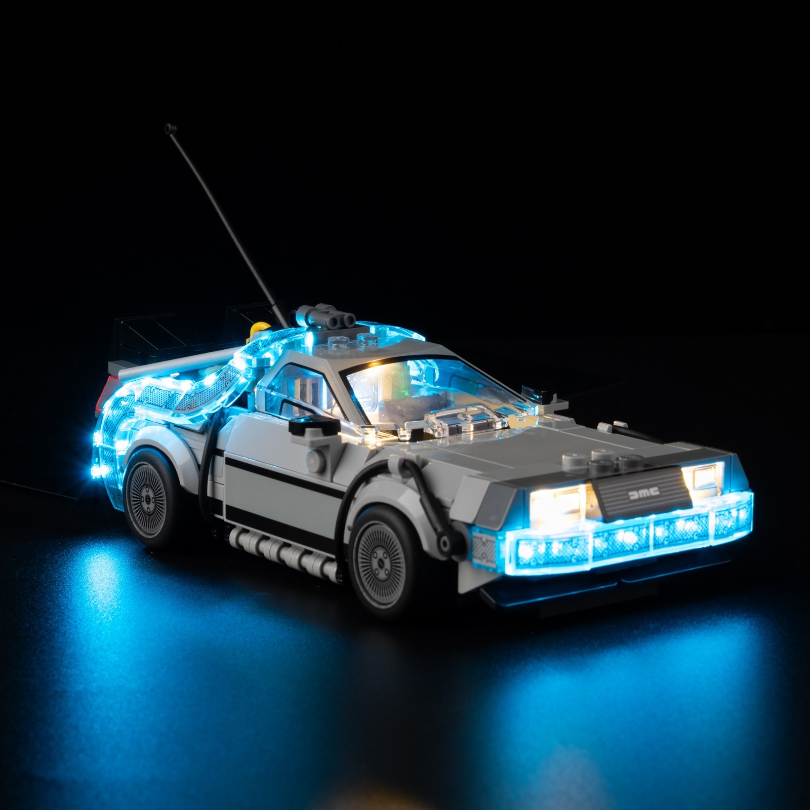 LED Light Kit for LEGO® Time Machine from Back to the Future 77256