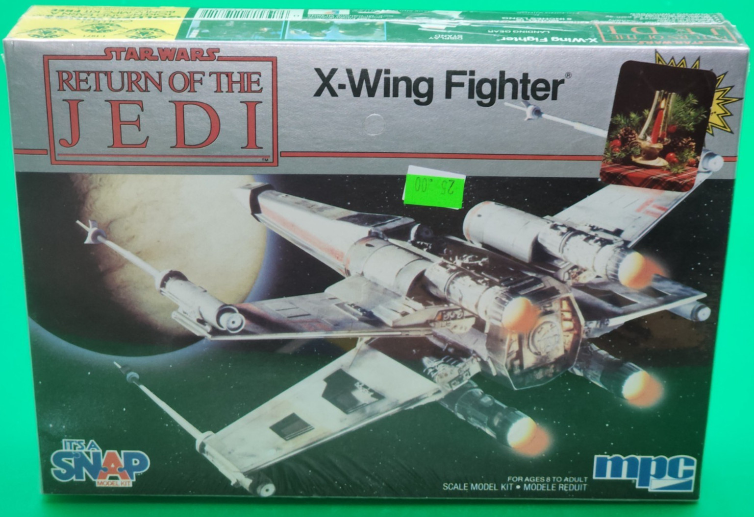 MPC 1-1971 Star Wars Return of the Jedi 1/63 X-Wing Fighter - factory Sealed
