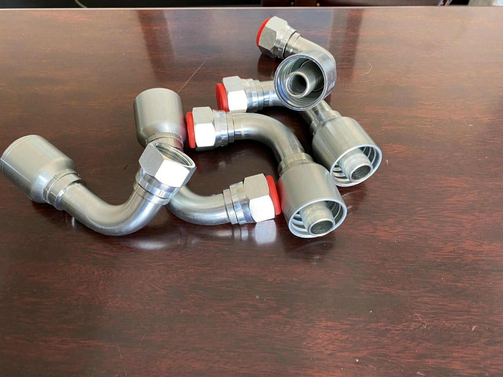 (5 pc) Parker  After Market HYDRAULIC HOSE FITTINGS 3/4" FEMALE JIC 90 3/4