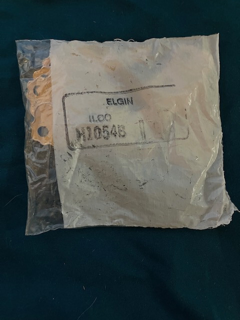 10 Ilco Brand Elgin EL8 Keyblanks In Sealed Bag, Also Marked H1054B