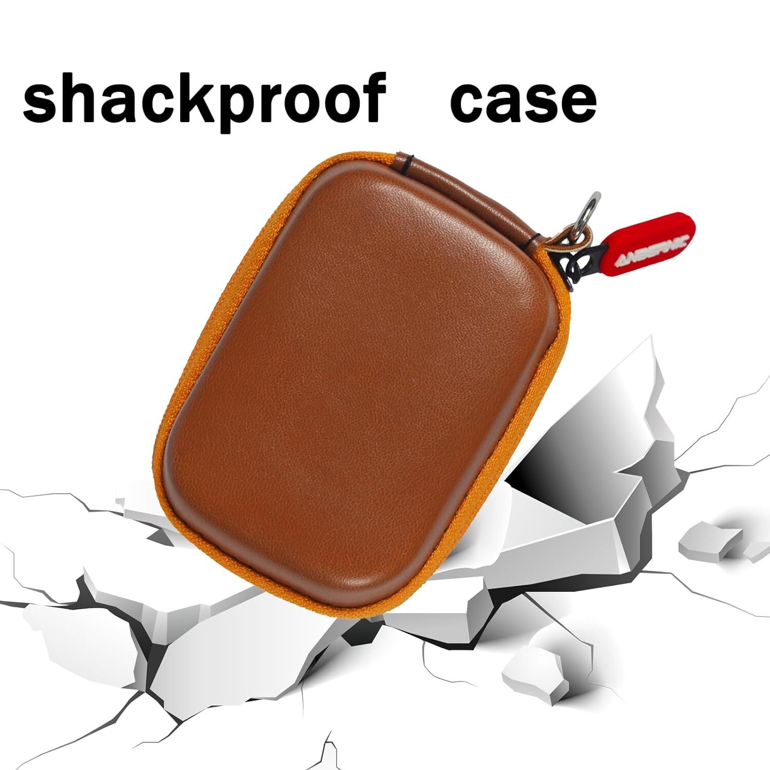 For RG Nano Handheld Retro Game,EVA waterproof Multi-function Travel Storage Bag