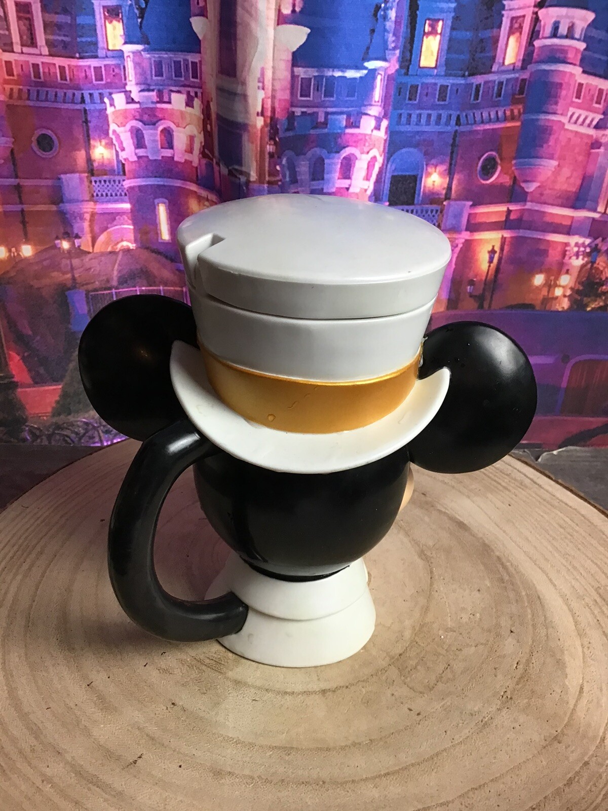 Disney On Ice Top Hat Mickey Mouse Sipper -preowned