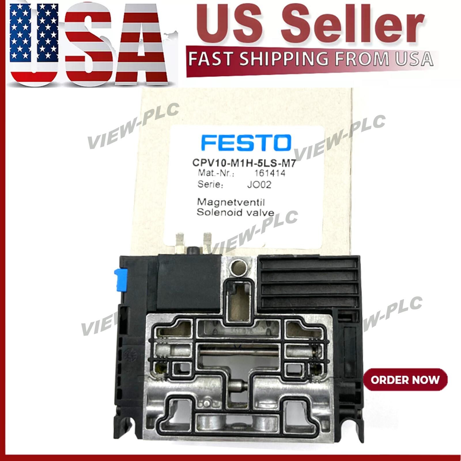 New FESTO CPV10-M1H-5LS-M7 161414 Solenoid Valve in box