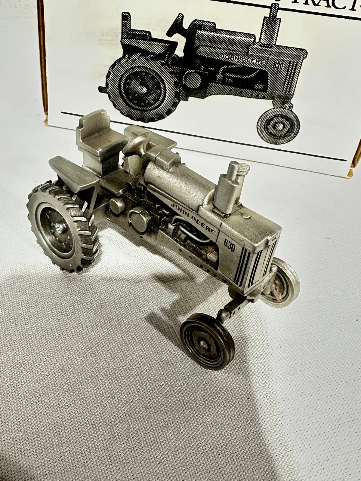 Pewter John Deere 630 LP By Speccast 1/43rd Scale