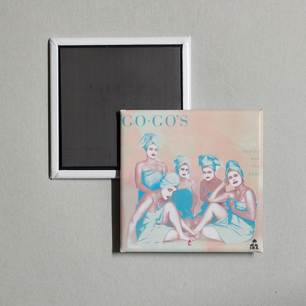 The Go-Go's - Beauty And The Beat Album Cover Locker Fridge Magnet