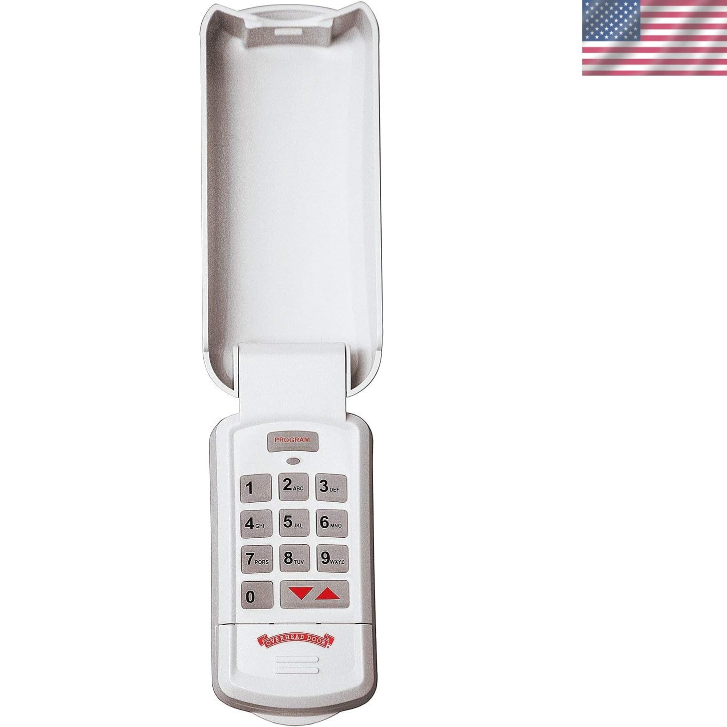Backlit Wireless Garage Keypad for Secure Keyless Entry - Easy Installation