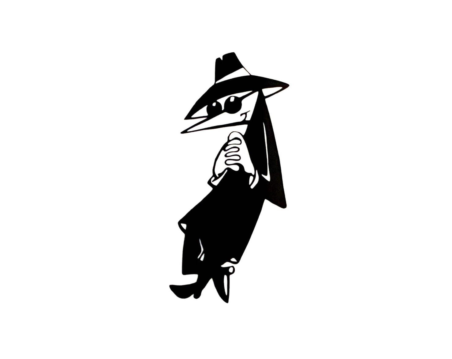 Spy vs Spy Die Cut Vinyl Decal