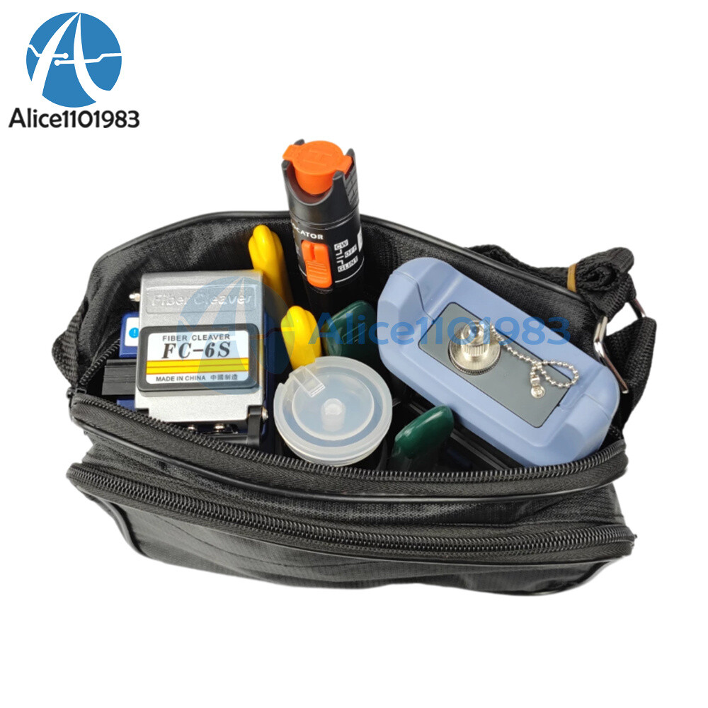 Fiber Optic Tool Kit -70~+10dBm Optical Power Meter Visual Fault Locator 10mw