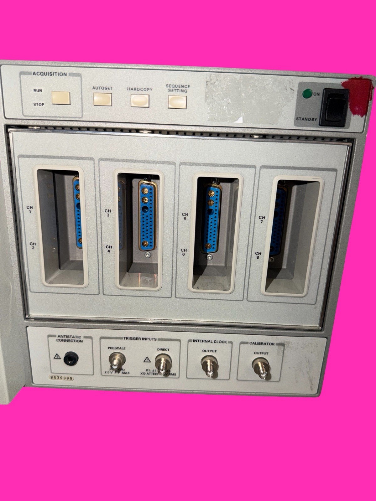 TEKTRONIX 11801C DIGITAL SAMPLING OSCILLOSCOPE