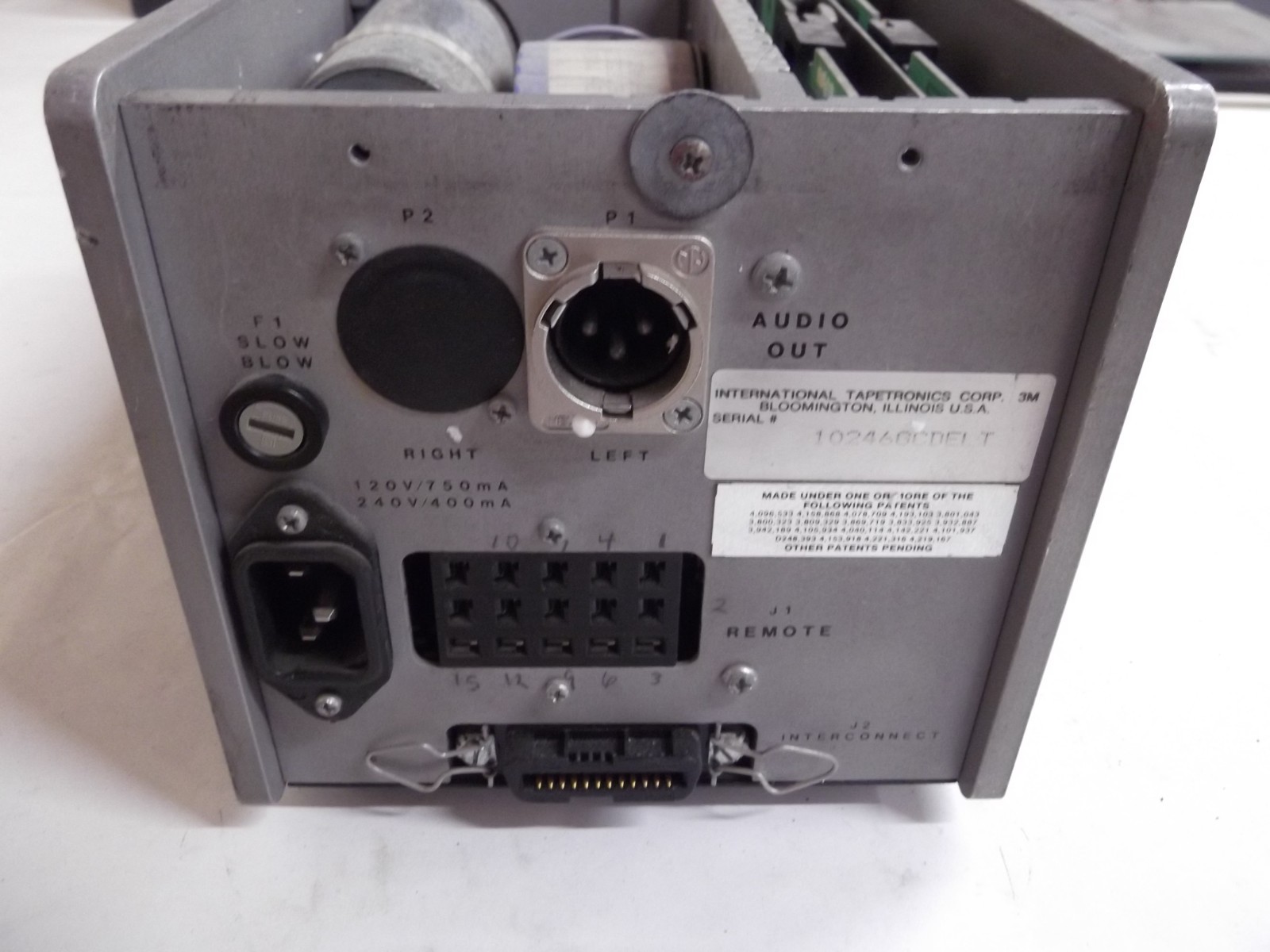 Vintage ITC Delta Mono Cart Player