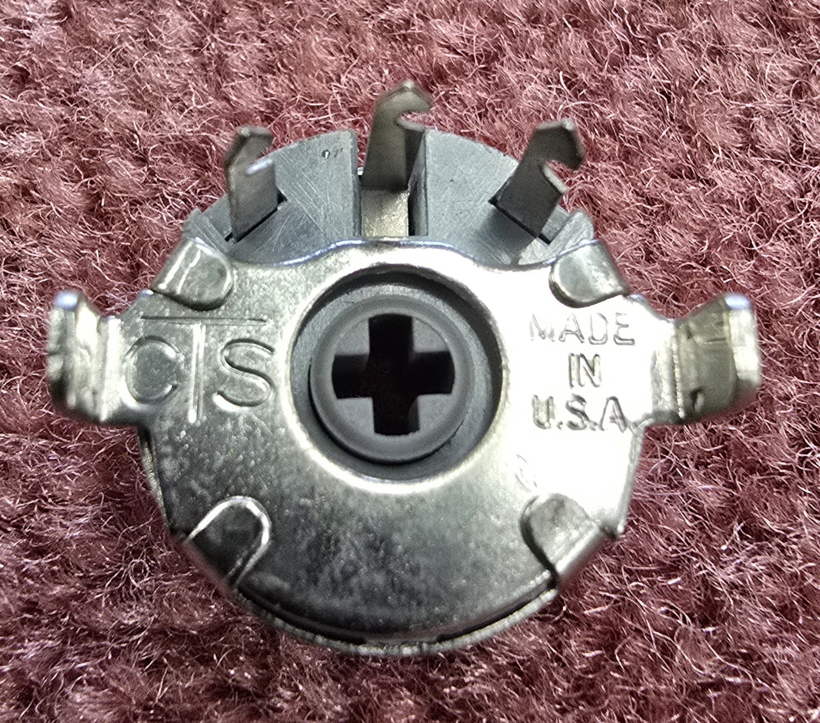 IRC CTS P115R100A Type P-115 Tab Mount 10 Ohm Wirewound Bias Trimmer Control