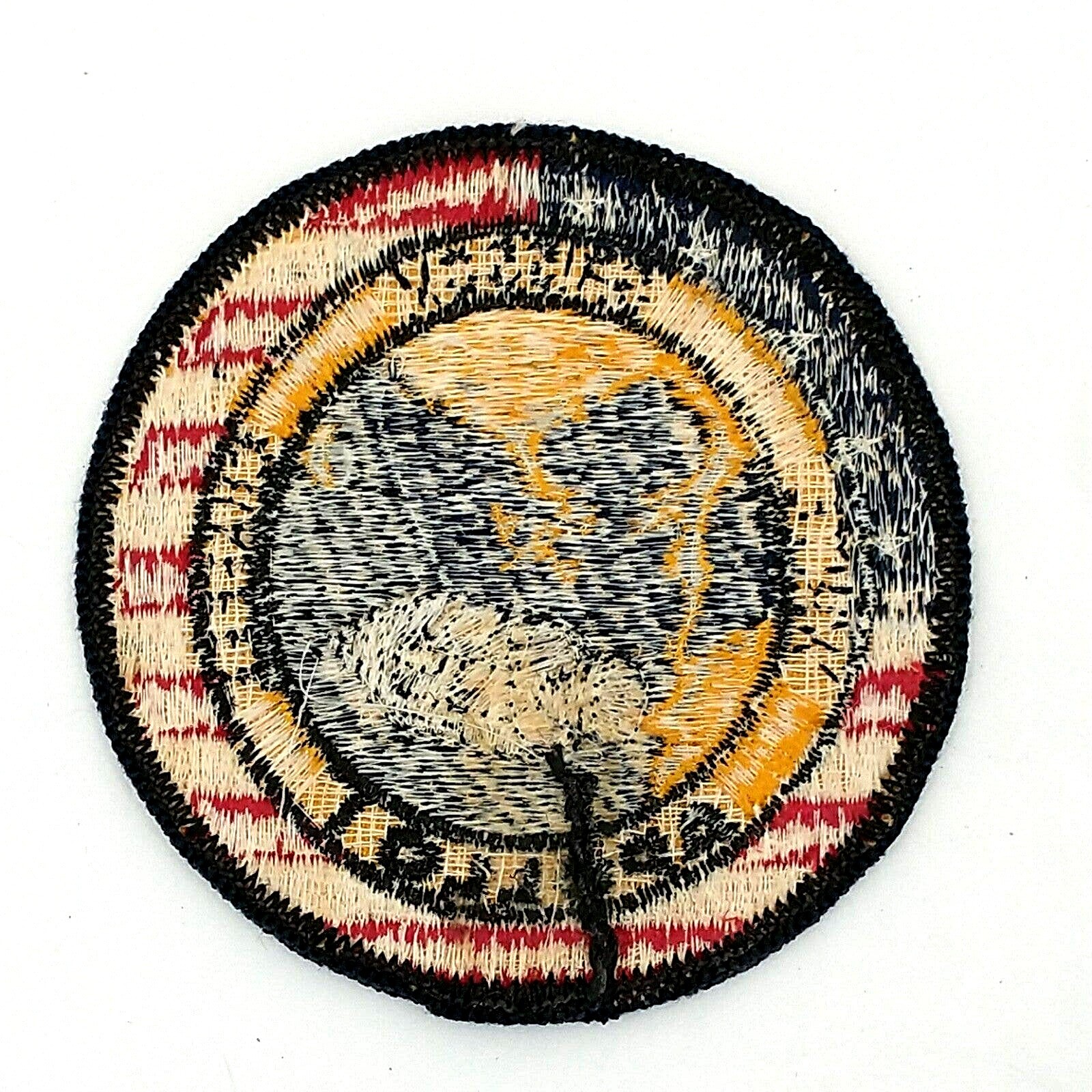 Vtg NASA USA Apollo 1 White Grissom Chaffe Patch