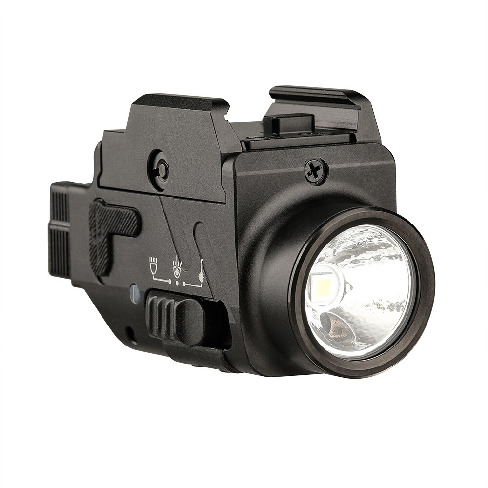 Trustfire Green Pointer Rechargeable Tactical Pistol Light Weapon Gun Flashlight