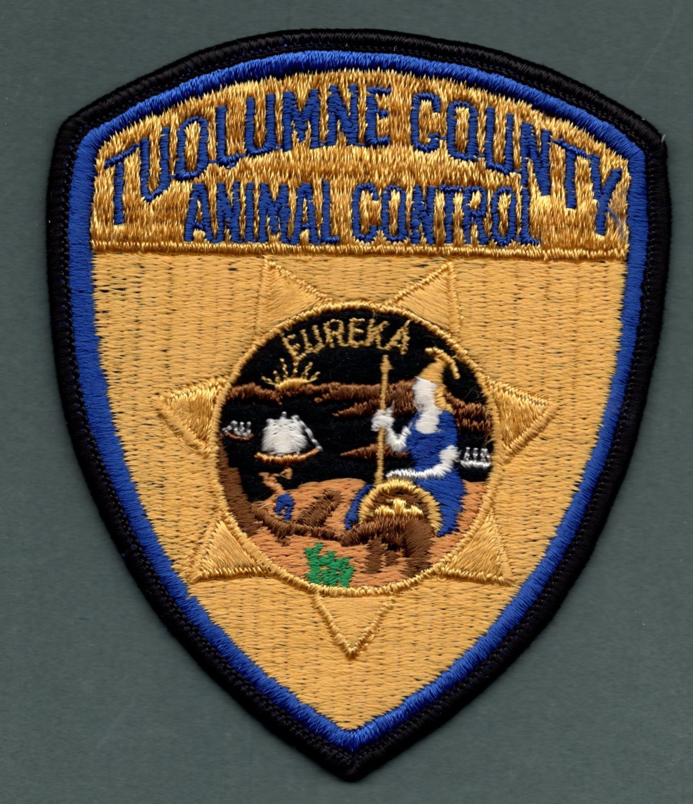 Tuolumne County California Animal Control Police Patch