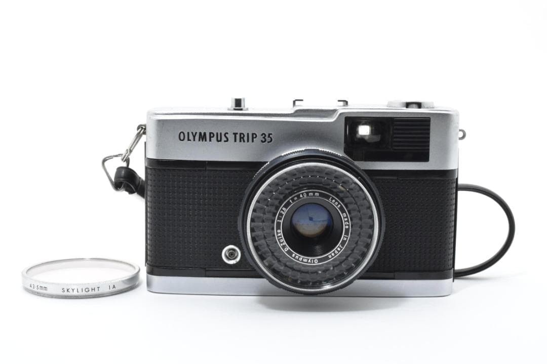 Olympus Trip 35 Film Camera D.Zuiko 40mm f/2.8 Clear Lens Tested From JAPAN