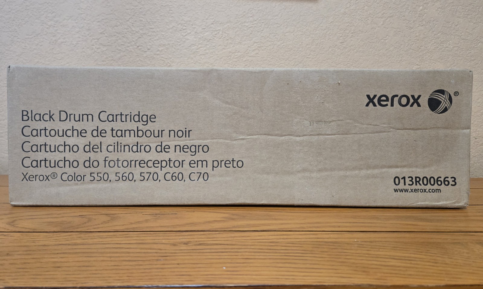 NIB Genuine OEM Xerox 013R00663 Black Drum Cartridge  550 560 570 C60 C70