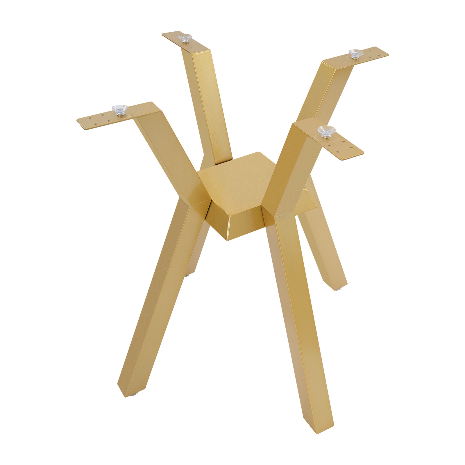 Stable Gold Table Base Modern Table Base 28-inch Metal Table Base 100 kg max