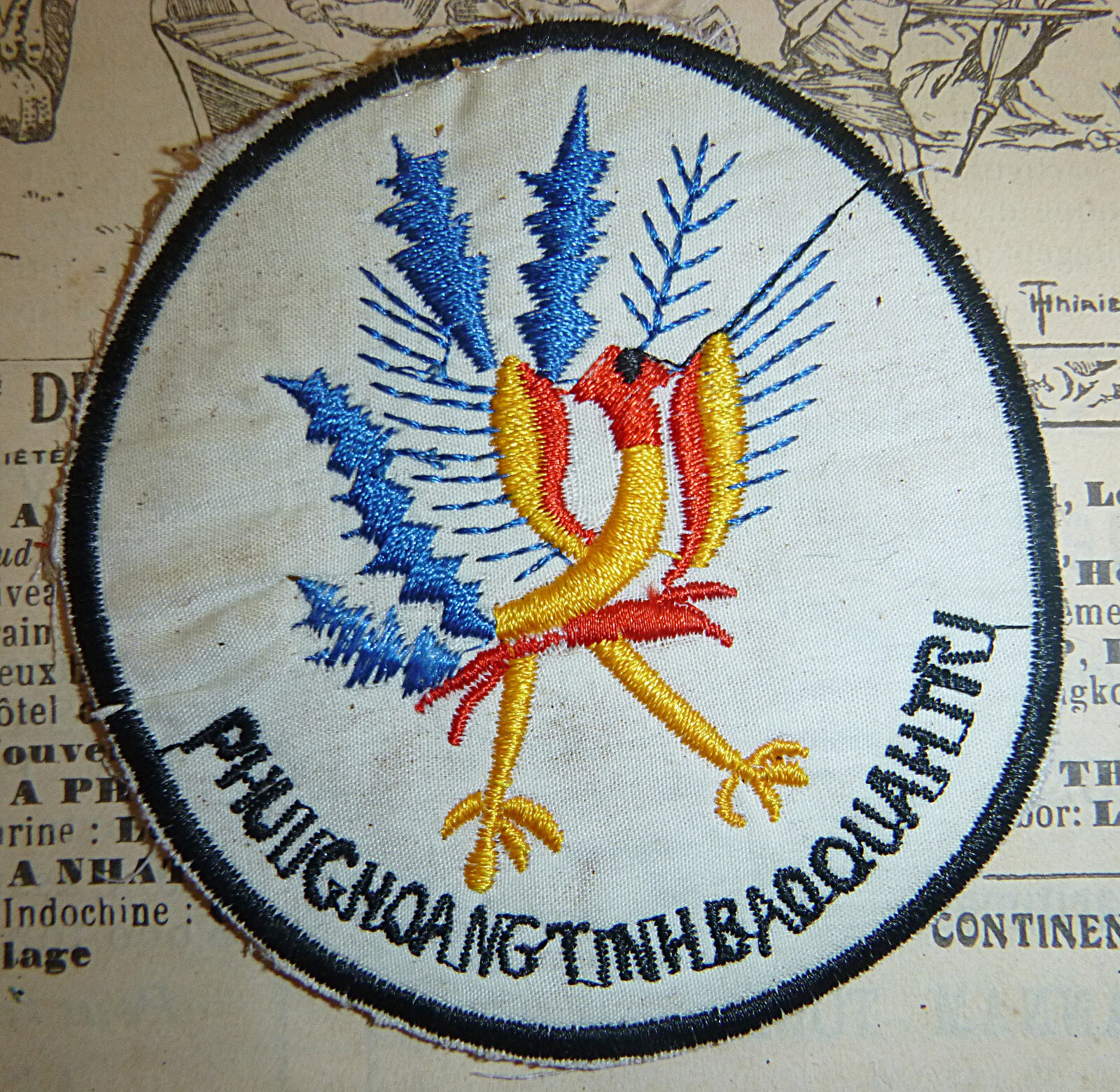 CIA ASSASSINATION PROGRAM - PATCH - PHOENIX PROGRAM - MACV - Vietnam War - M.344