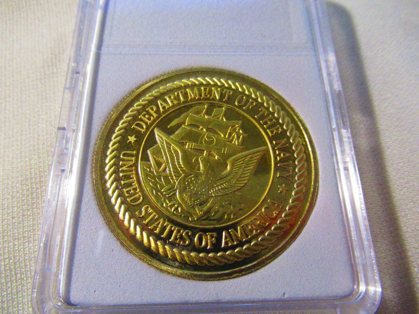 US NAVY - USS Texas (CGN 39) Challenge Coin