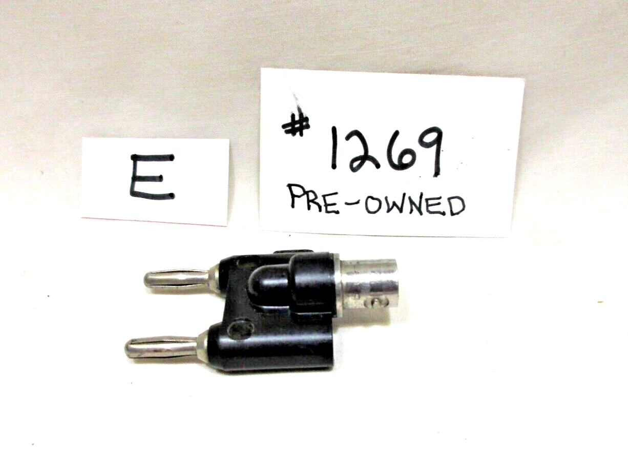 (Choice) NOS, VTG, POMONA Brand, Banana Plugs; BNC Adapters; & Isolation Plugs
