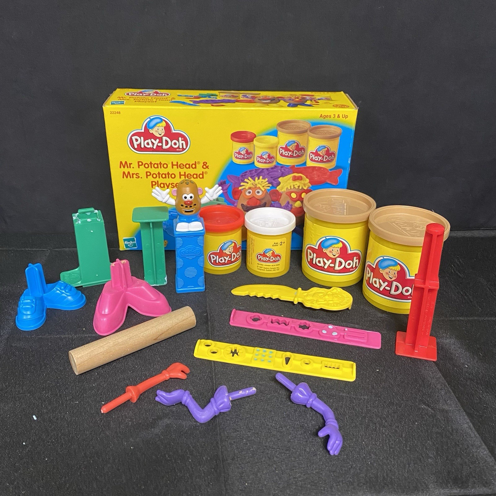 Play-Doh Mr. Potato Head Vintage 1997 Playset Create Potato Heads - Please Read
