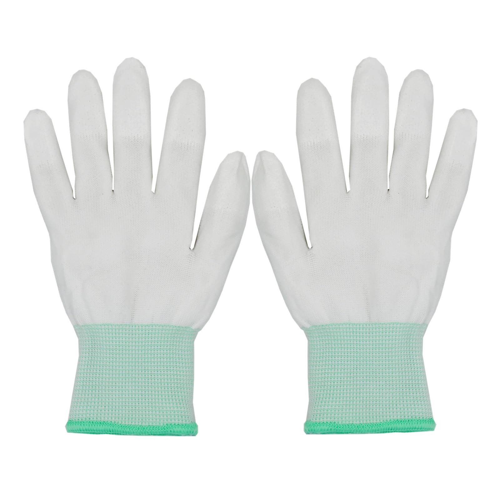 Quilting Gloves for Free-Motion Sewing (1 Pair) White