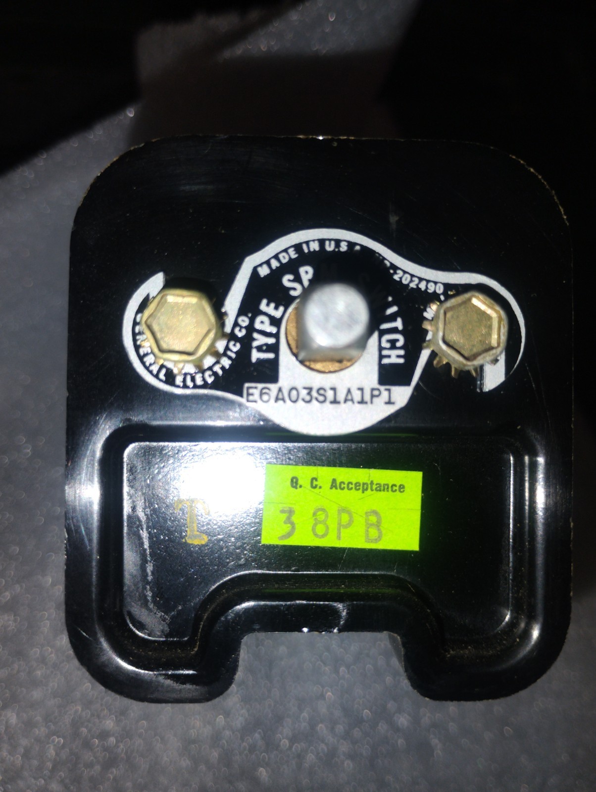 NEW General Electric SBM E6A03S1A1P1 Selector switch