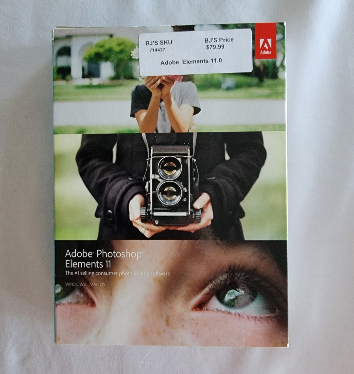 BRAND NEW ADOBE PHOTOSHOP ELEMENTS 11 SOFTWARE WIN & MAC Pc DISCS Sealed