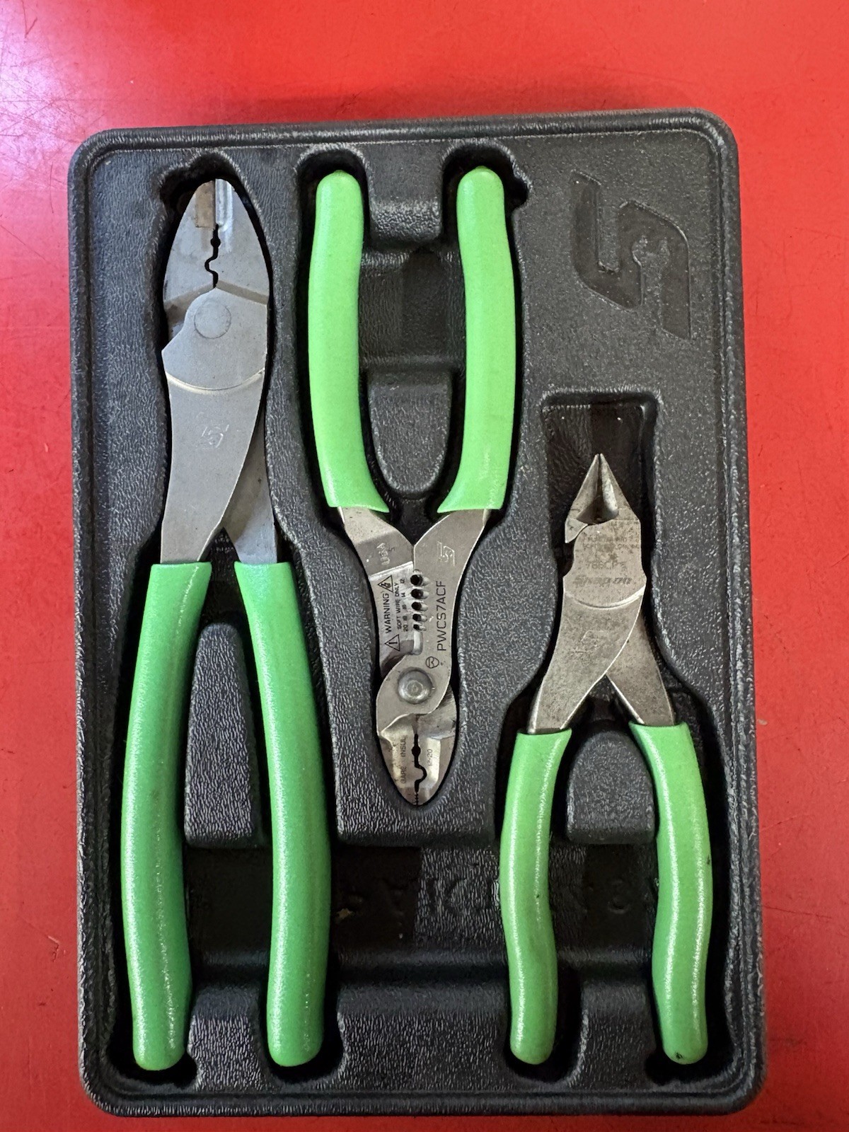 Snap-on  3 PCS CUTTER, STRIPPER, CRIMPER