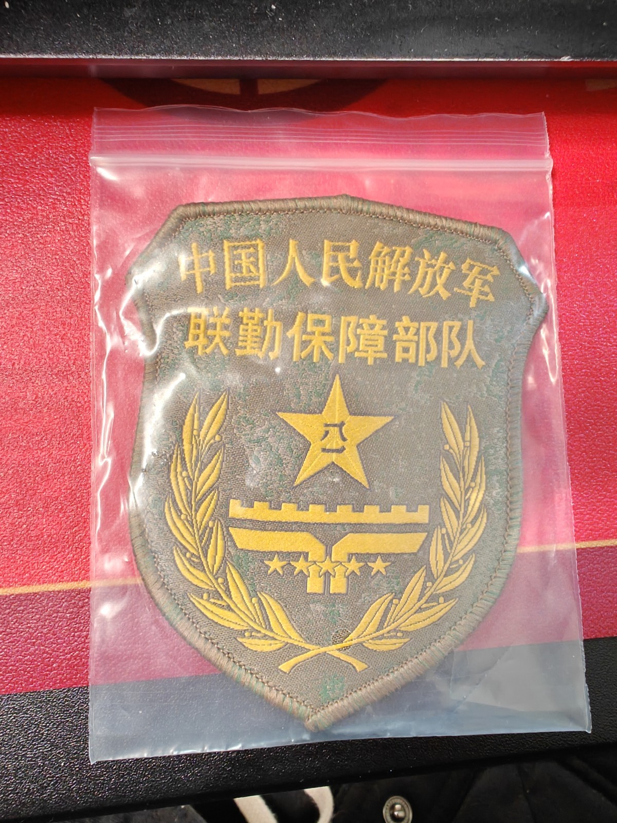 China PLA Type 21 Unit Patch- Joint Logistic Support