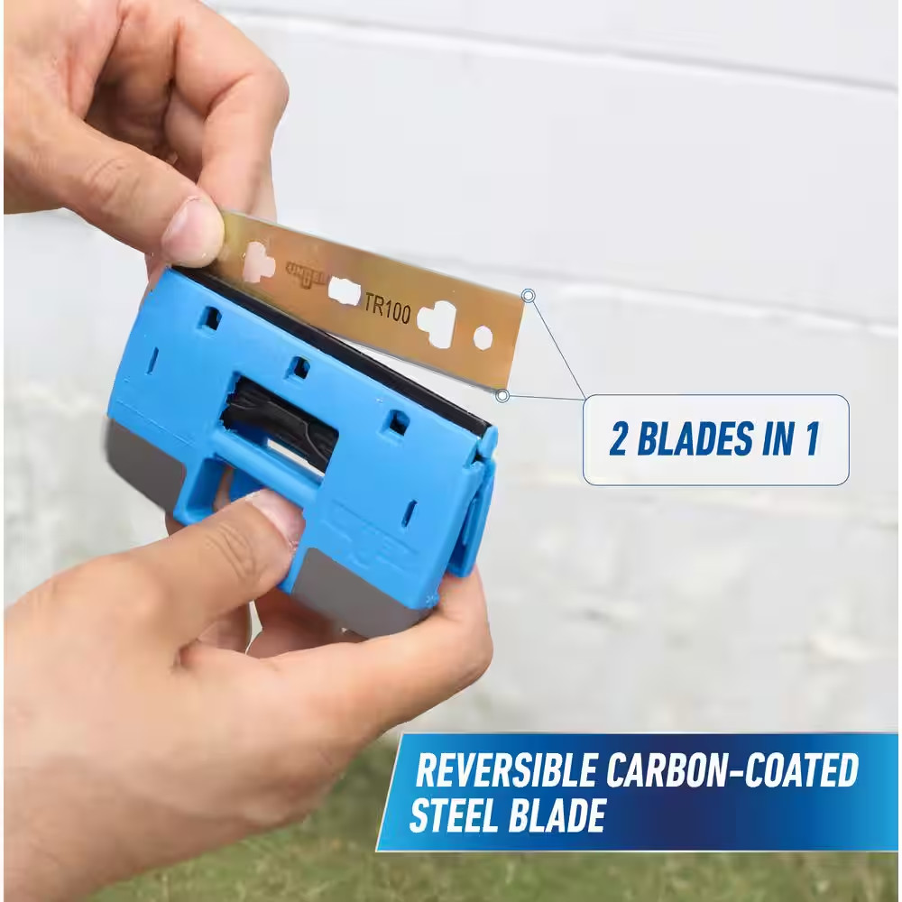 4 In. Window Scraper with Steel Blades