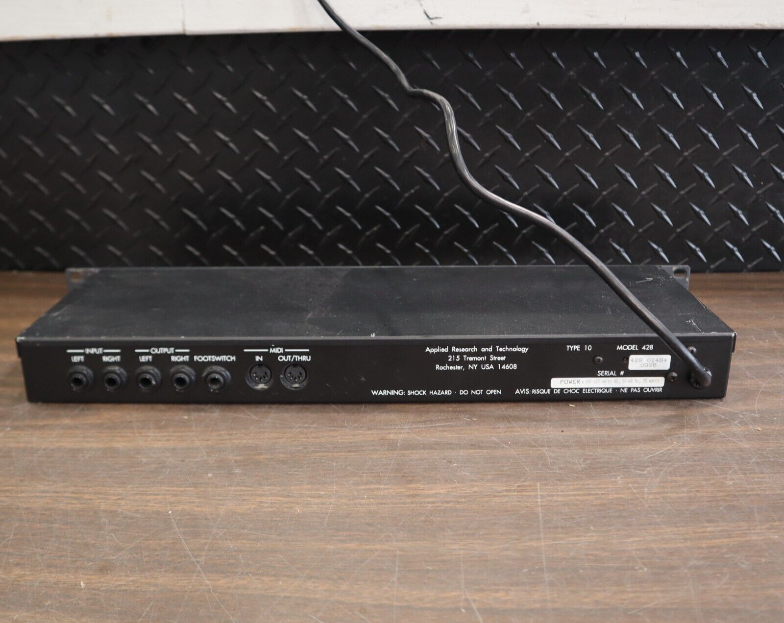 Applied Research And Technology Effects Network Model 428 Rack Mount!