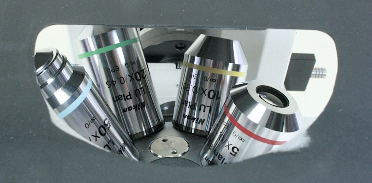 Nikon MA 100 BF Trinoc. Inverted Metallograph Microscope for Materials Sciences