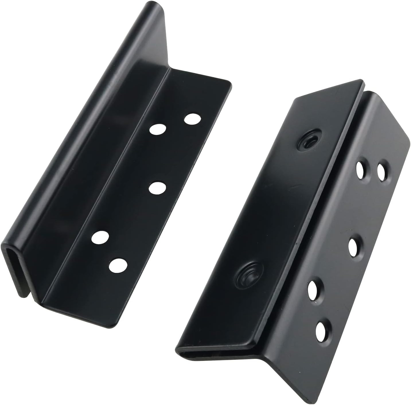 2PCS Double Hook Slot Hole Hanging Slot Bracket Bed Frame Bed Post Double Hook S