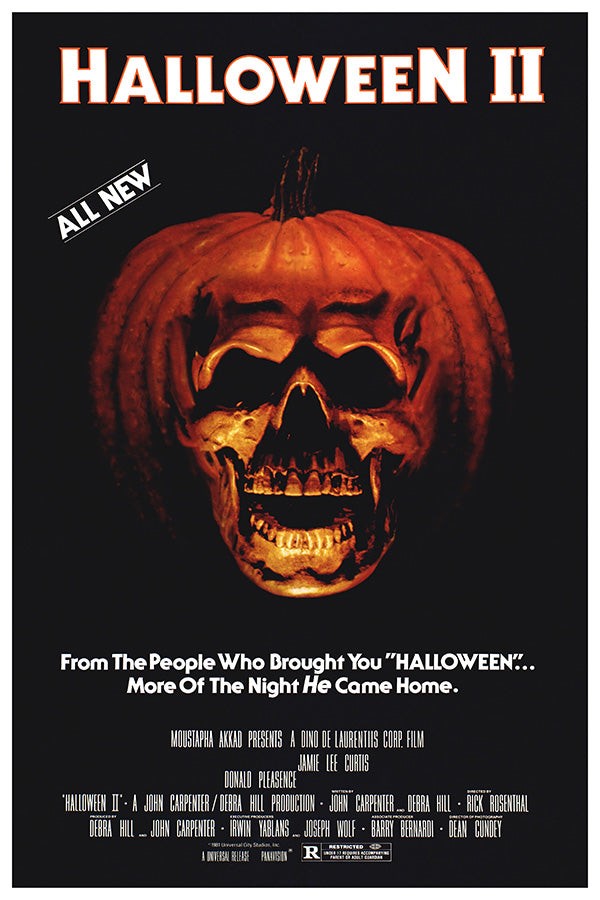 Halloween II (2) | 24x36" Movie Poster | LICENSED | NEW | 1981