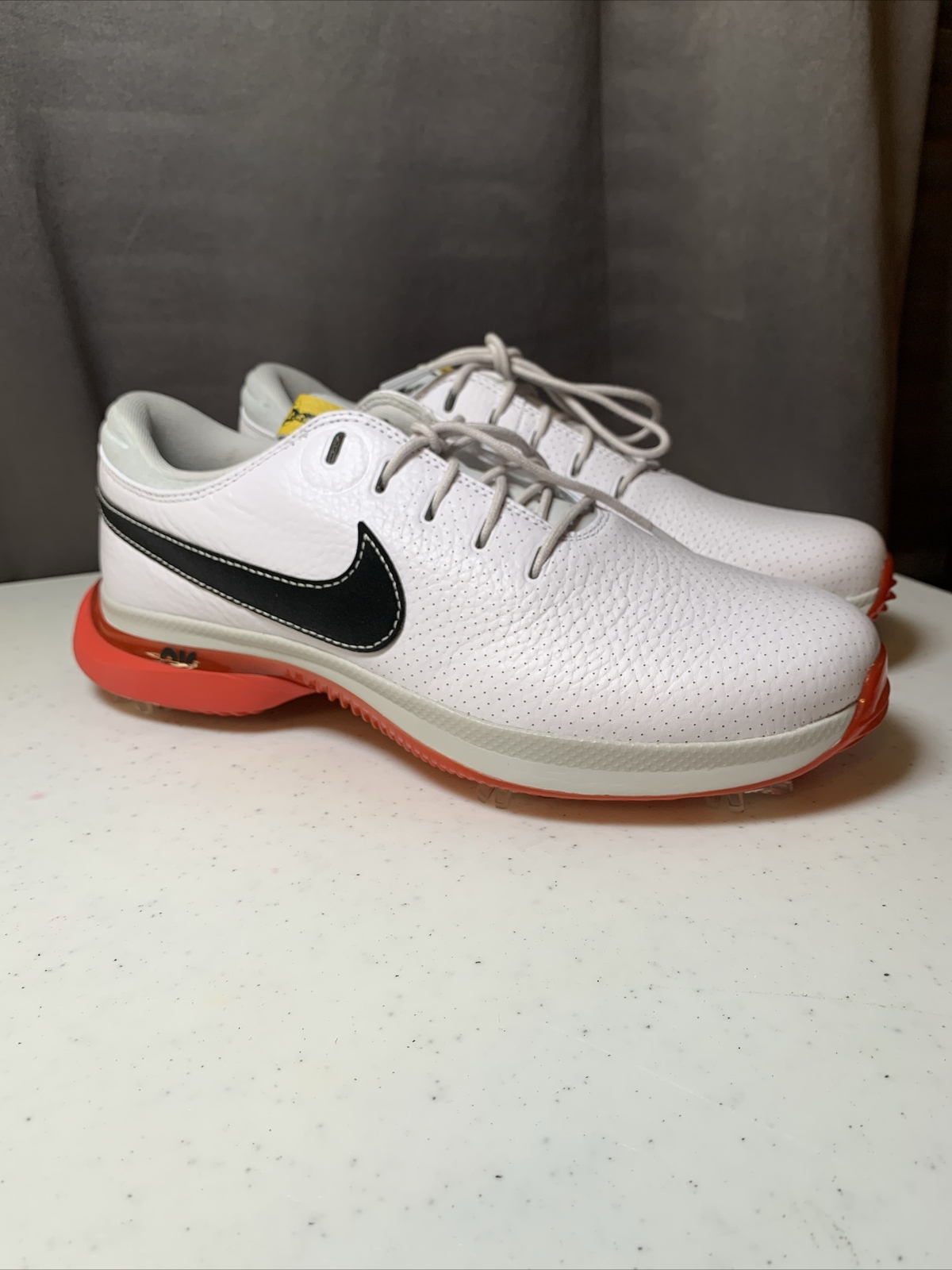 NEW Sz 8 Men's Nike Air Zoom Victory Tour 3 White Red Black Golf DV6798-101