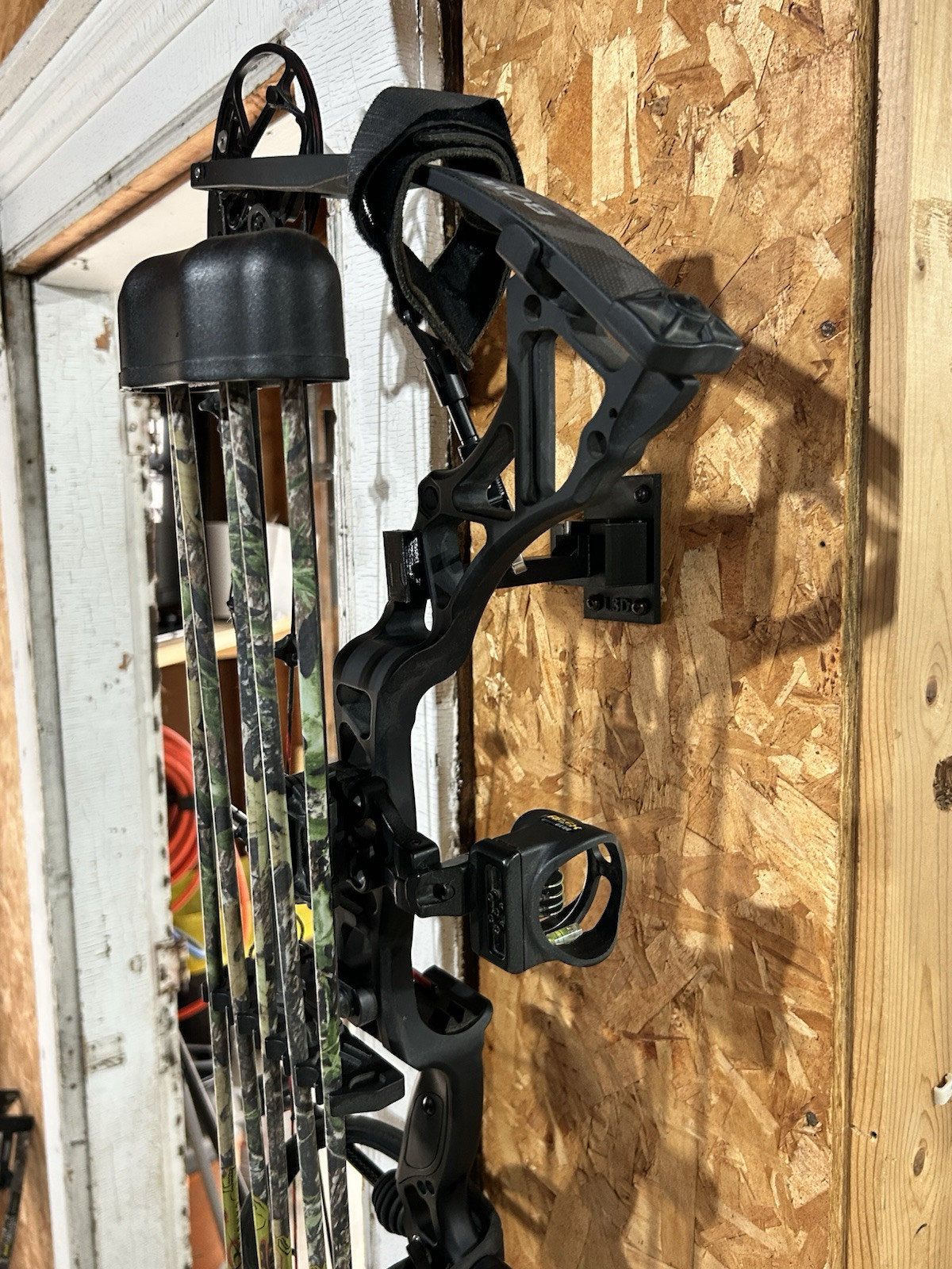 Bow Hanger. Universal Headrest And Wall Mount Combo. (Deer Hunting)