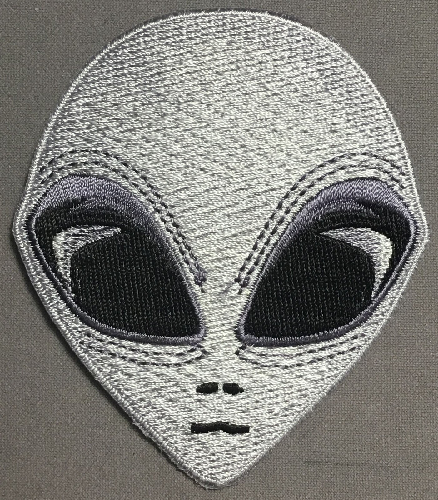 Alien Face   Friend or Foe patch
