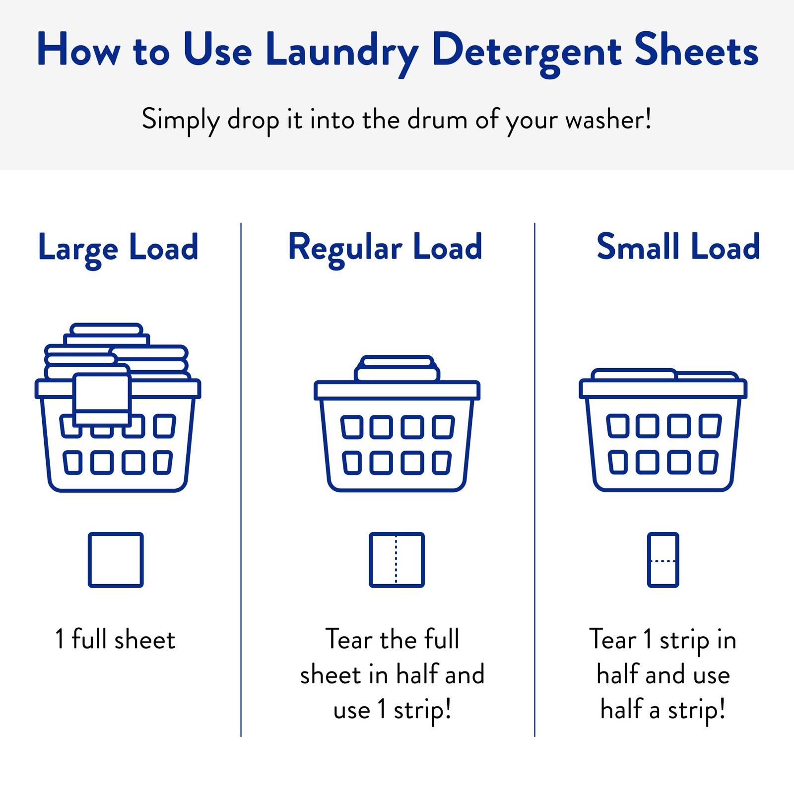 Laundry Detergent Sheets - Laundry Soap - Ultra Concentrated Recyclable 32 Pack