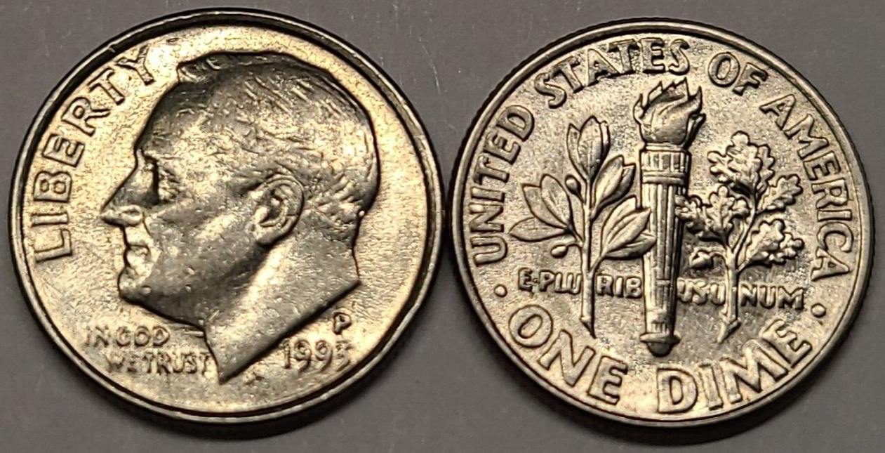1993 P D Roosevelt Dime Clad ** ON HAND **