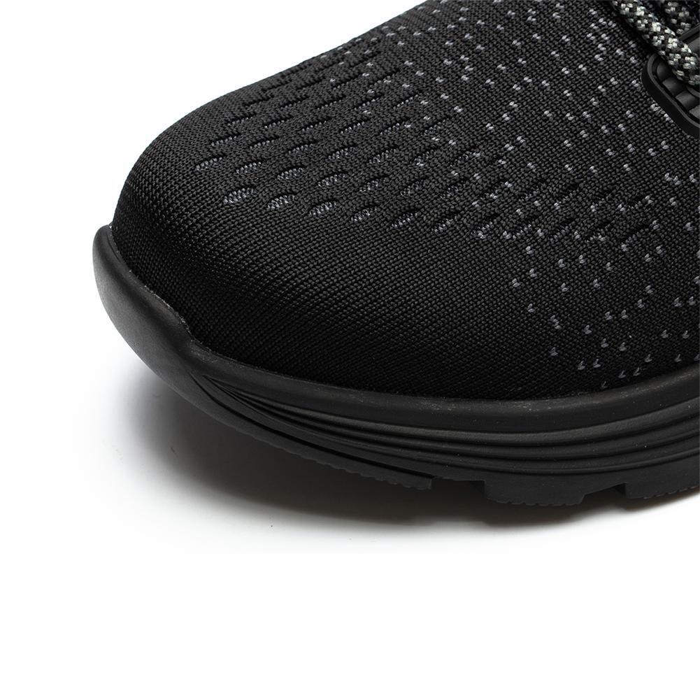SUADEX Work Safety Shoes Steel Toe Sneakers Indestructible Composite Toe Black