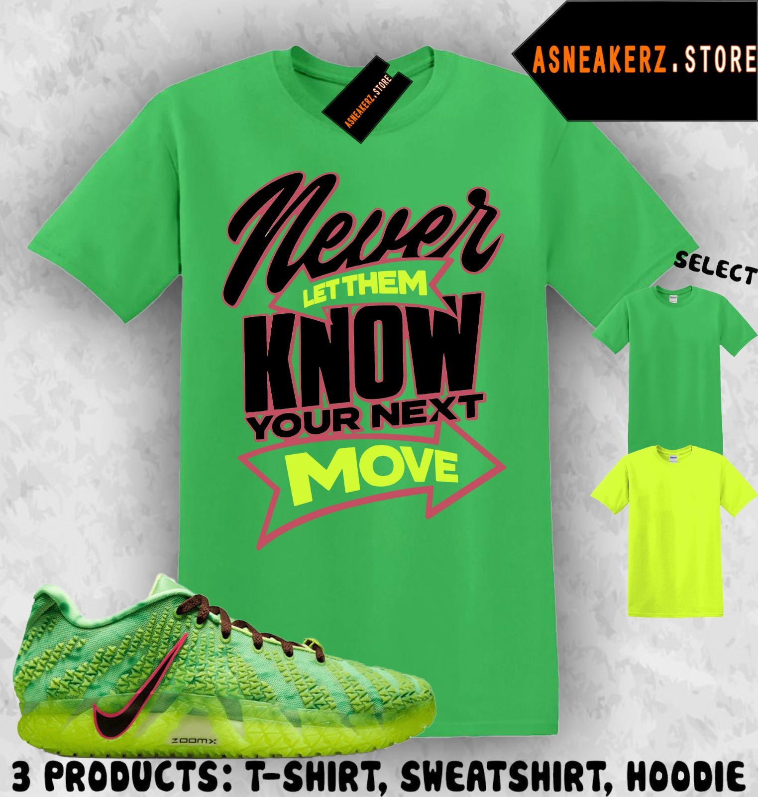 Shirt Match Ja 3 Zombie Spooky Season Sneaker Matching Tee Hide Your Next Move